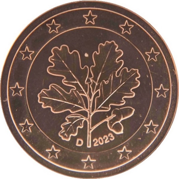 Германия 5 Евро цент