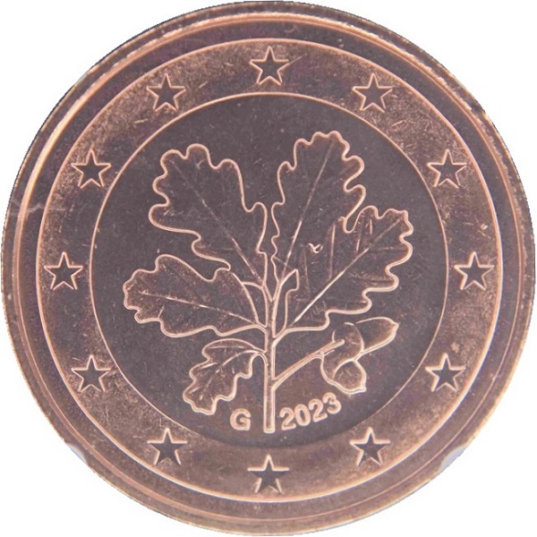 Германия 5 Евро цент