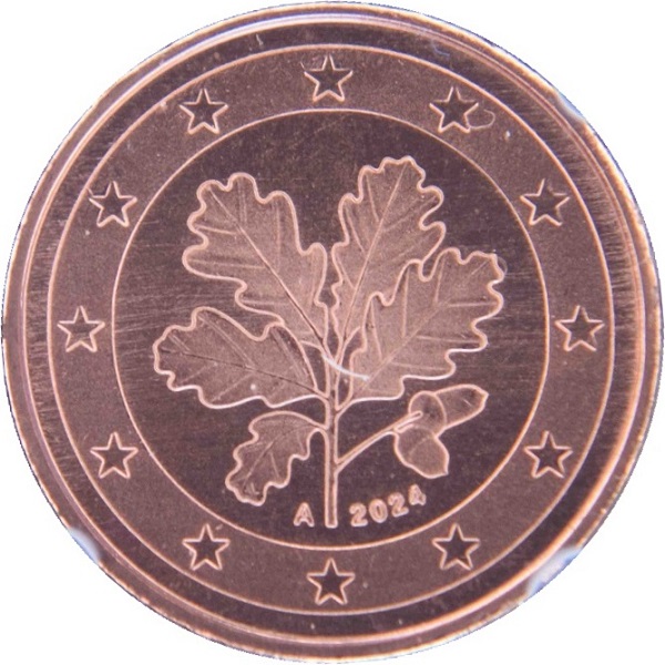 Германия 1 Евро цент