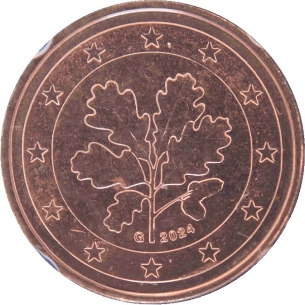 Германия 1 Евро цент