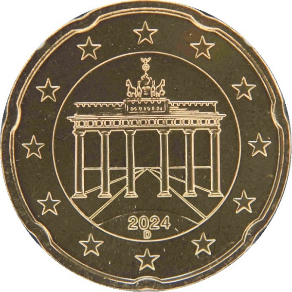 Германия 20 Евро цент