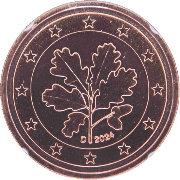 Германия 1 Евро цент