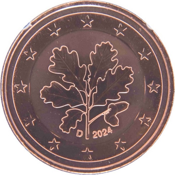 Германия 5 Евро цент