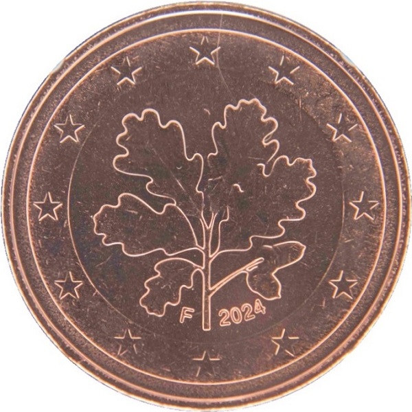 Германия 5 Евро цент