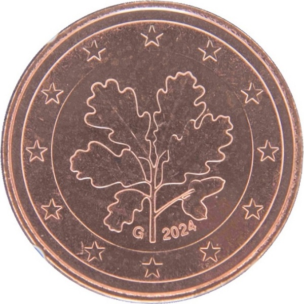 Германия 5 Евро цент