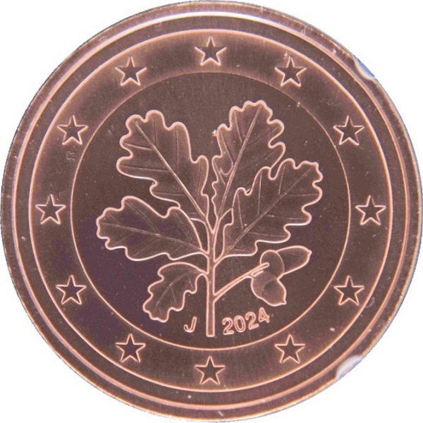 Германия 5 Евро цент