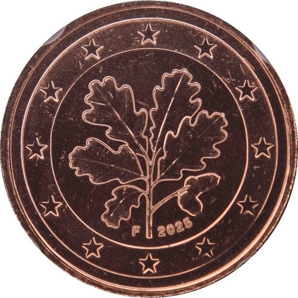 Германия 1 Евро цент