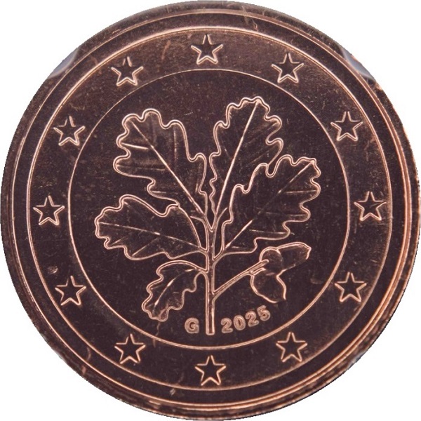 Германия 1 Евро цент