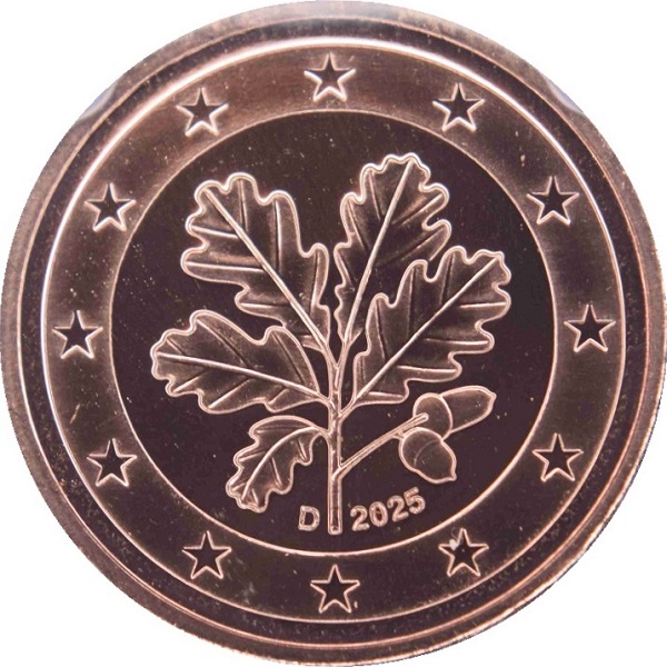 Германия 1 Евро цент