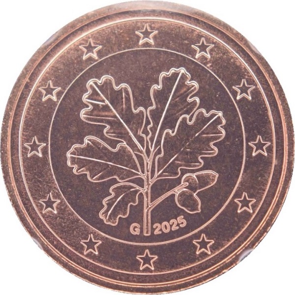 Германия 2 Евро цент