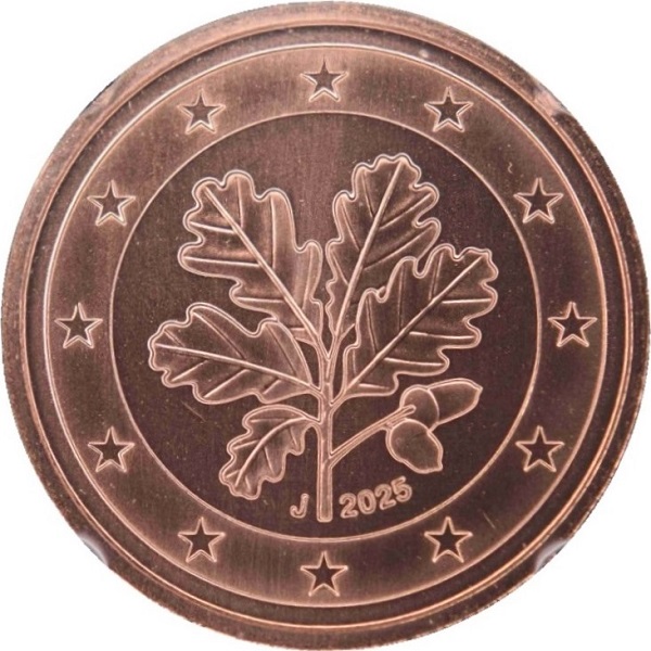 Германия 2 Евро цент