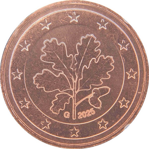 Германия 5 Евро цент