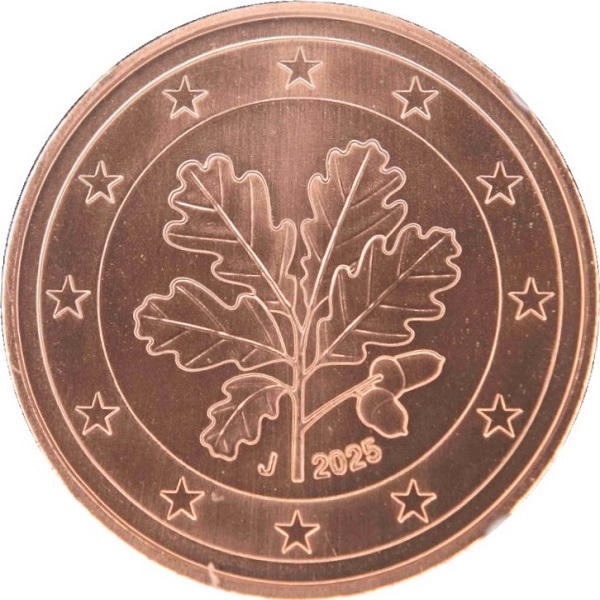 Германия 5 Евро цент