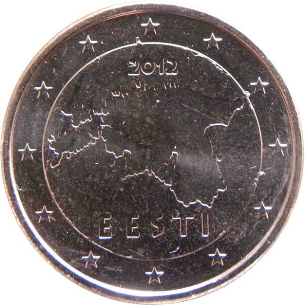 Эстония 1 Евро цент