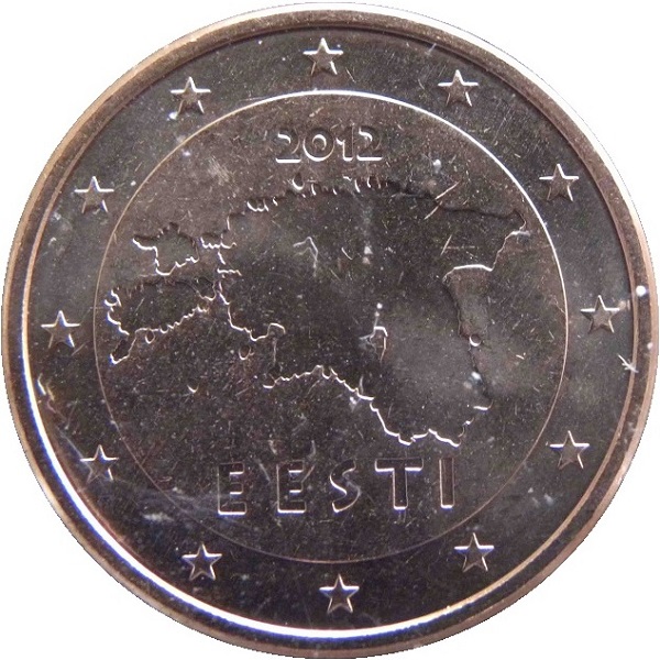 Эстония 2 Евро цент