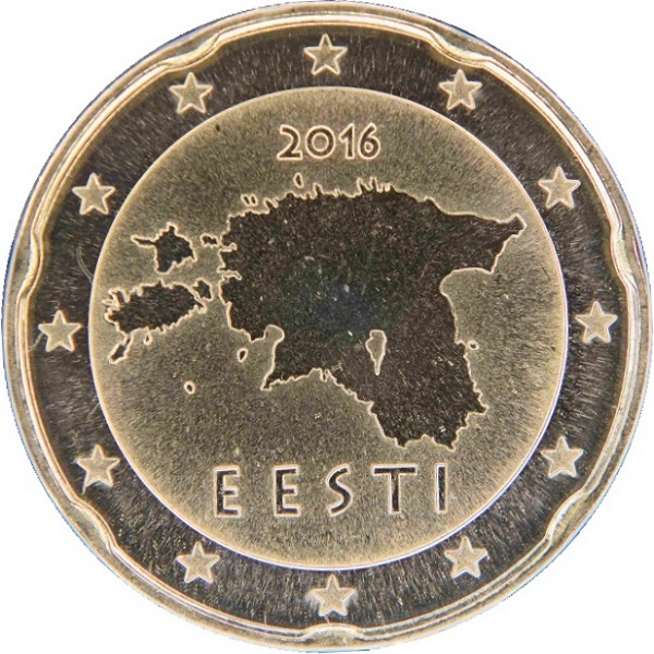 Эстония 20 Евро цент