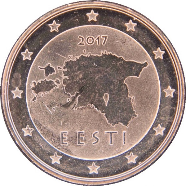 Эстония 1 Евро цент