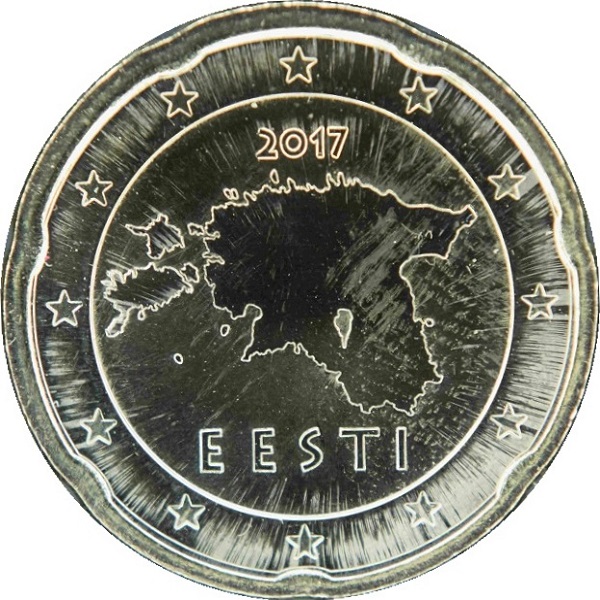 Эстония 20 Евро цент