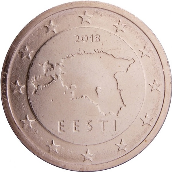 Эстония 2 Евро цент