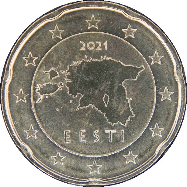 Эстония 20 Евро цент