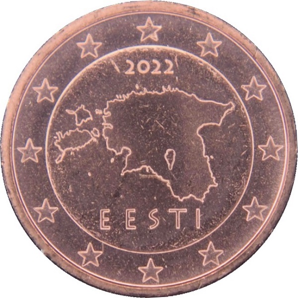 Эстония 1 Евро цент