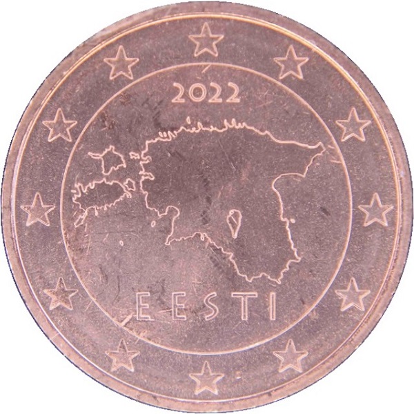 Эстония 5 Евро цент