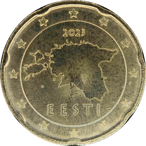 Эстония 20 Евро цент