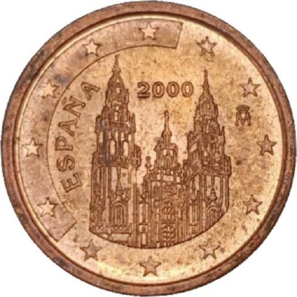 Испания 2 Евро цент