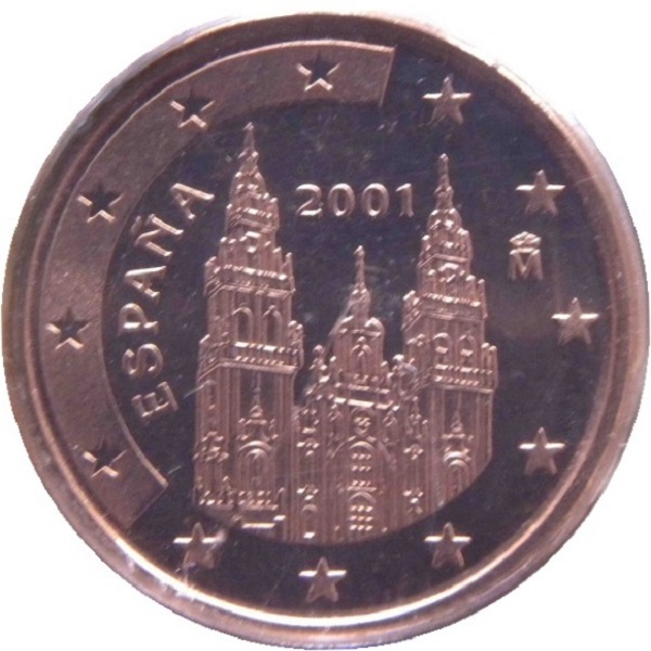 Испания 1 Евро цент