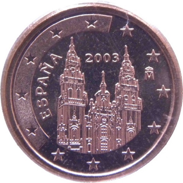 Испания 1 Евро цент