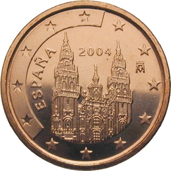 Испания 1 Евро цент