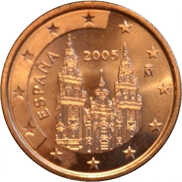 Испания 1 Евро цент