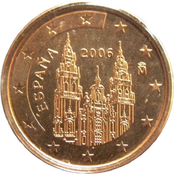 Испания 1 Евро цент
