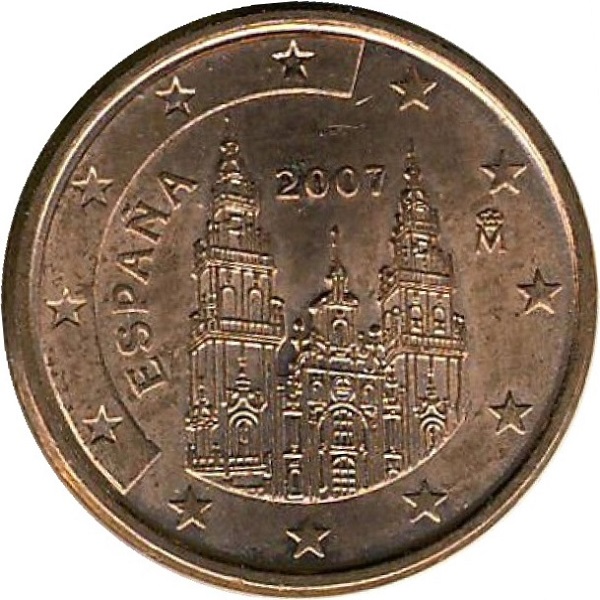 Испания 1 Евро цент