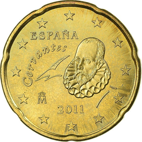 Испания 20 Евро цент