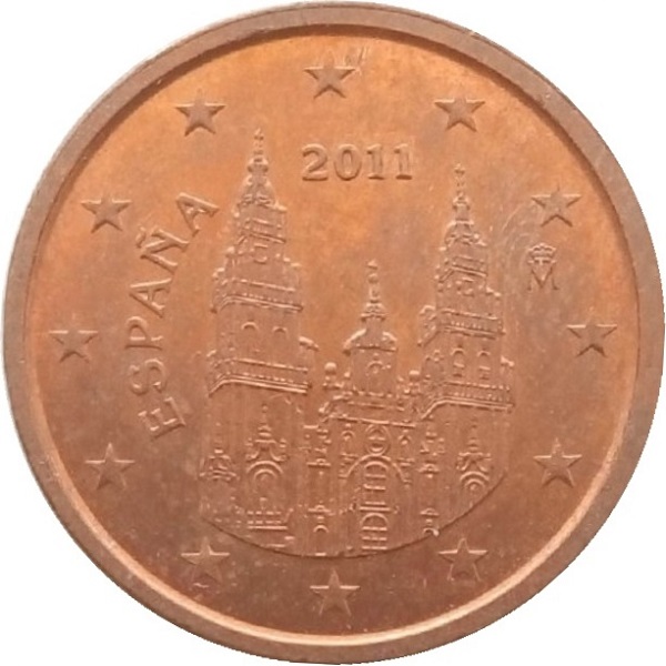 Испания 2 Евро цент