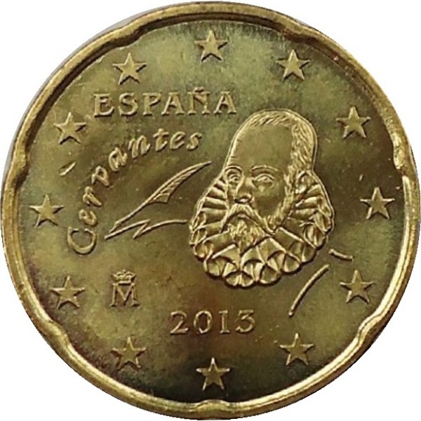 Испания 20 Евро цент