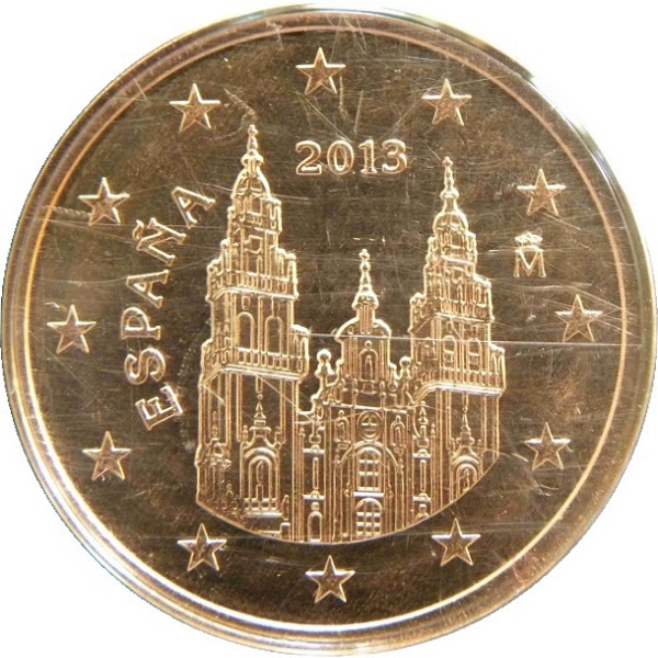 Испания 2 Евро цент
