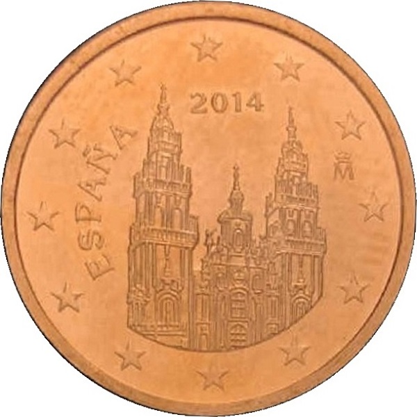 Испания 1 Евро цент
