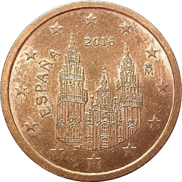 Испания 2 Евро цент