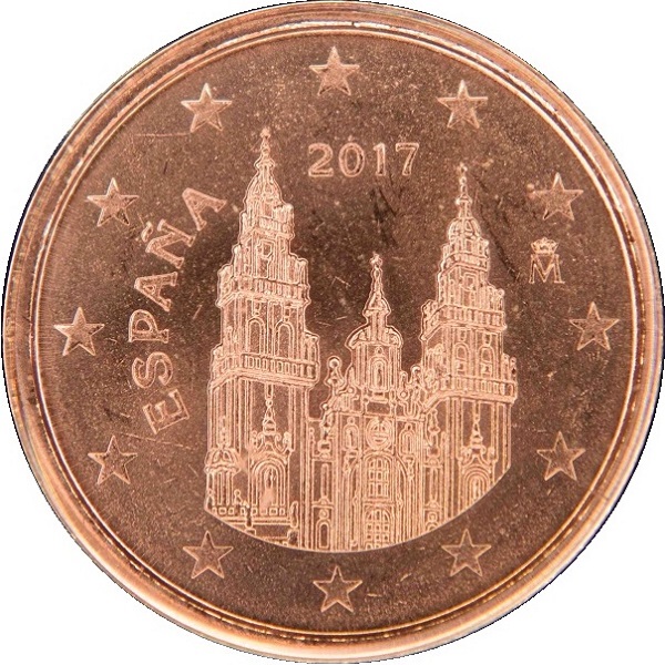 Испания 1 Евро цент