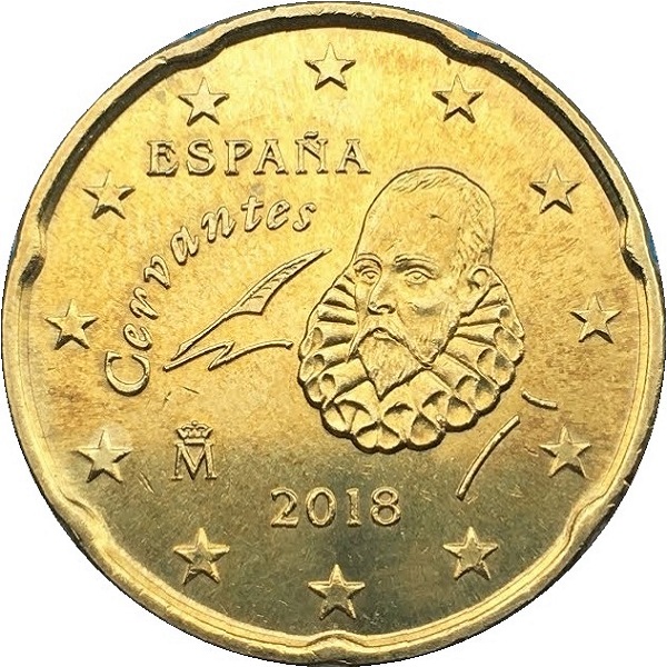 Испания 20 Евро цент