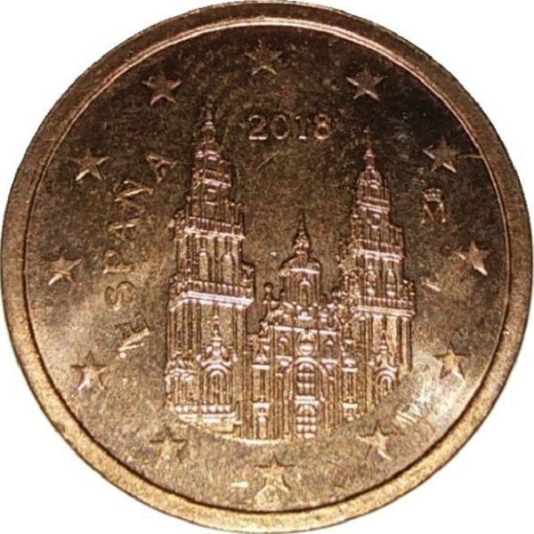 Испания 2 Евро цент