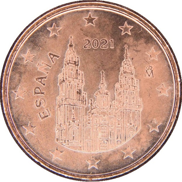 Испания 1 Евро цент