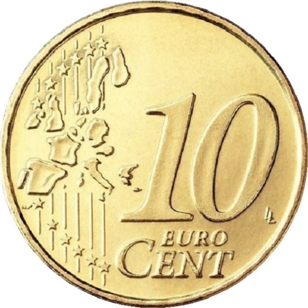 Ирландия 10 Евро цент