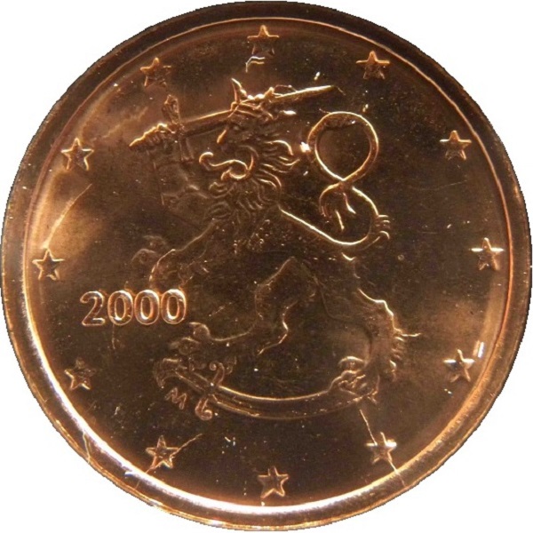 Финляндия 2 Евро цент