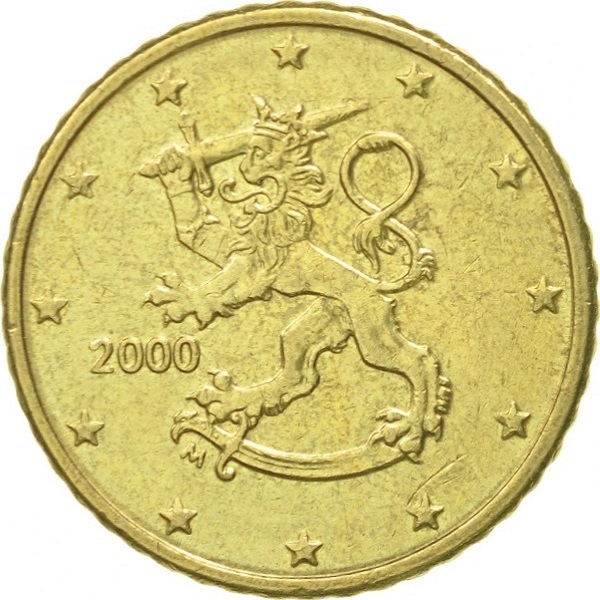 Финляндия 50 Евро цент