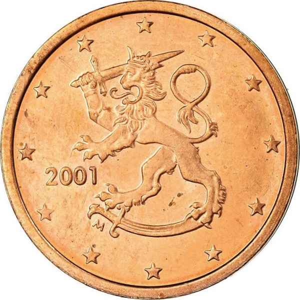 Финляндия 2 Евро цент