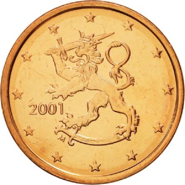 Финляндия 5 Евро цент