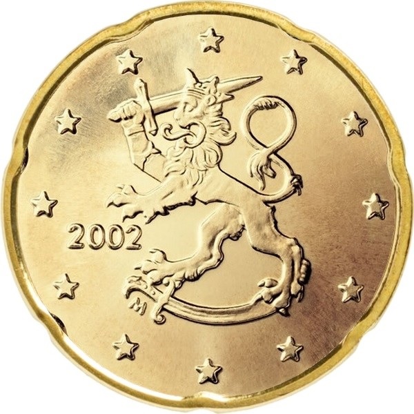 Финляндия 20 Евро цент